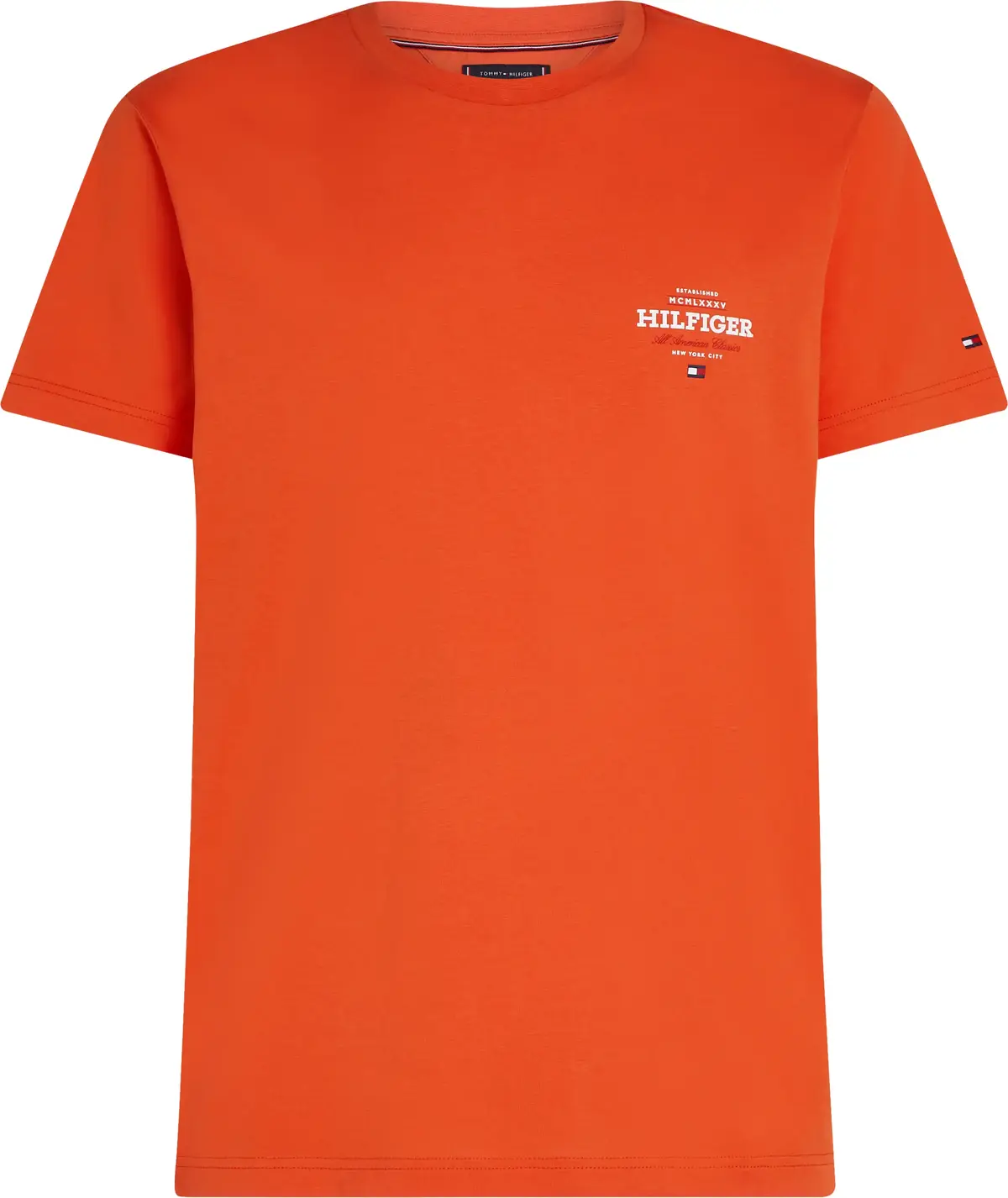 Tommy Hilfiger MONOTYPE ALL AMERICA, SCX Turuncu Erkek T-Shirt & Polo