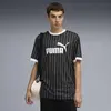 Puma ESS Striped Jersey Siyah Erkek Forma