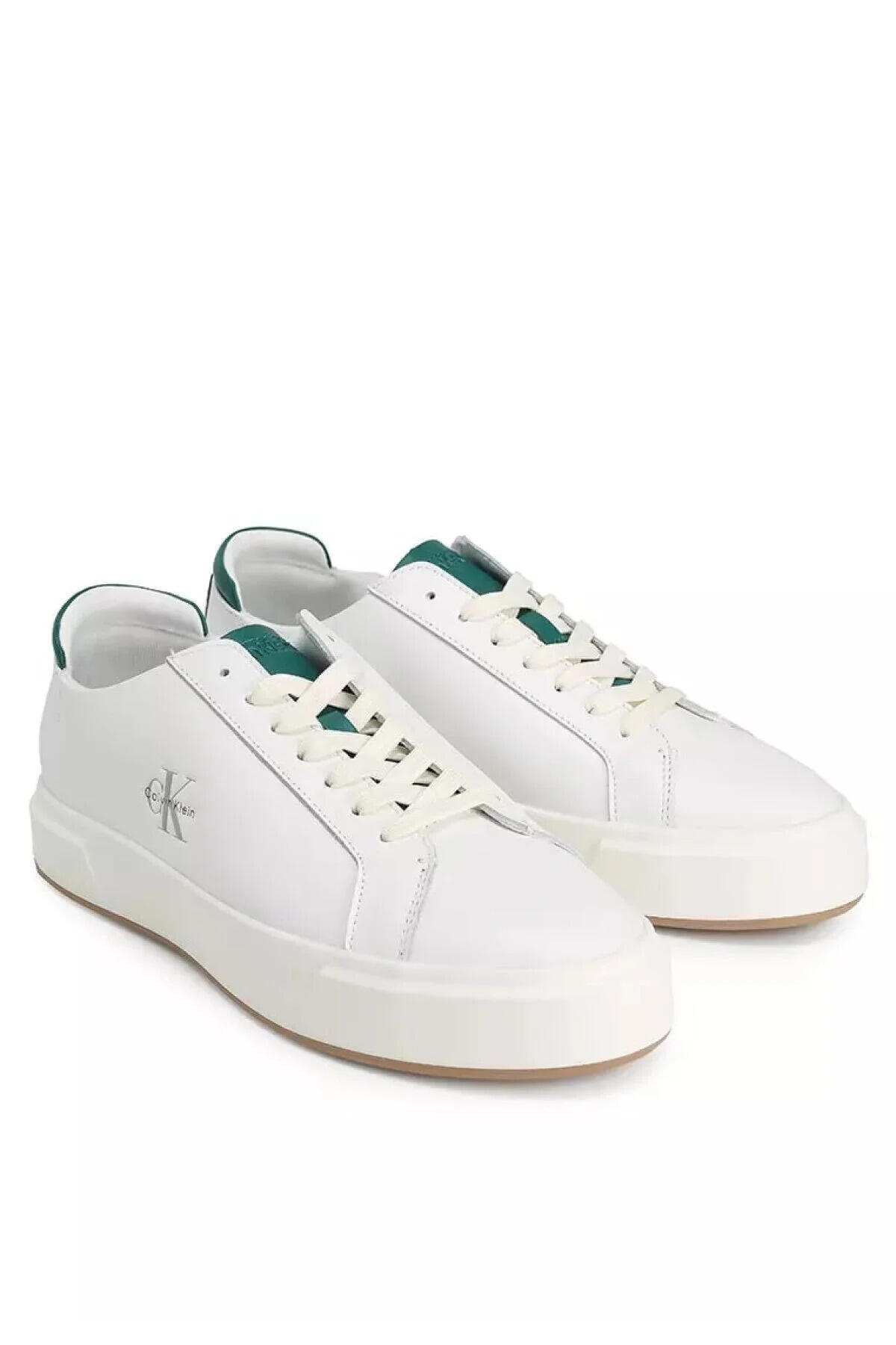 Calvin Klein BASKET CUPSOLE LACEUP Beyaz Erkek Günlük Spor Ayakkabı