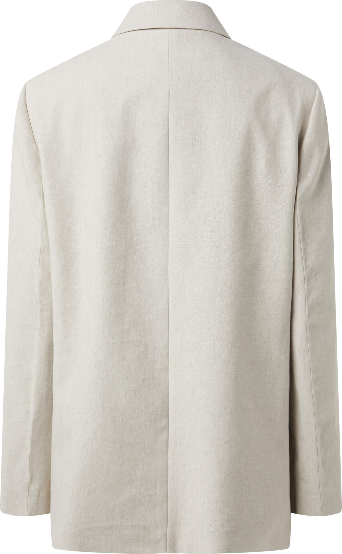 Calvin Klein LINEN TAILORED BLAZE Kadın Krem Blazer