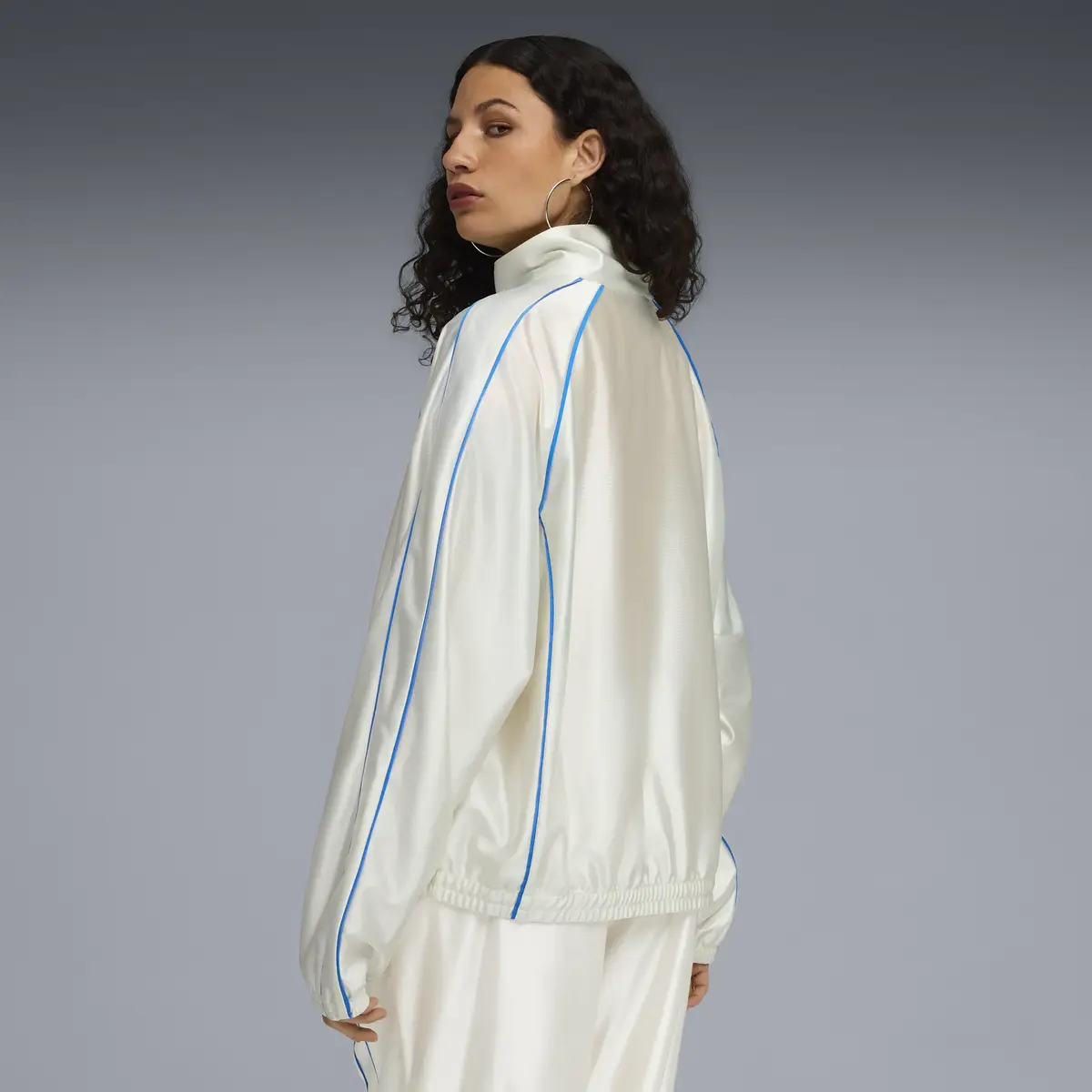 Puma FENTY X T7 Track Jacket Beyaz Kadın Sweatshirt