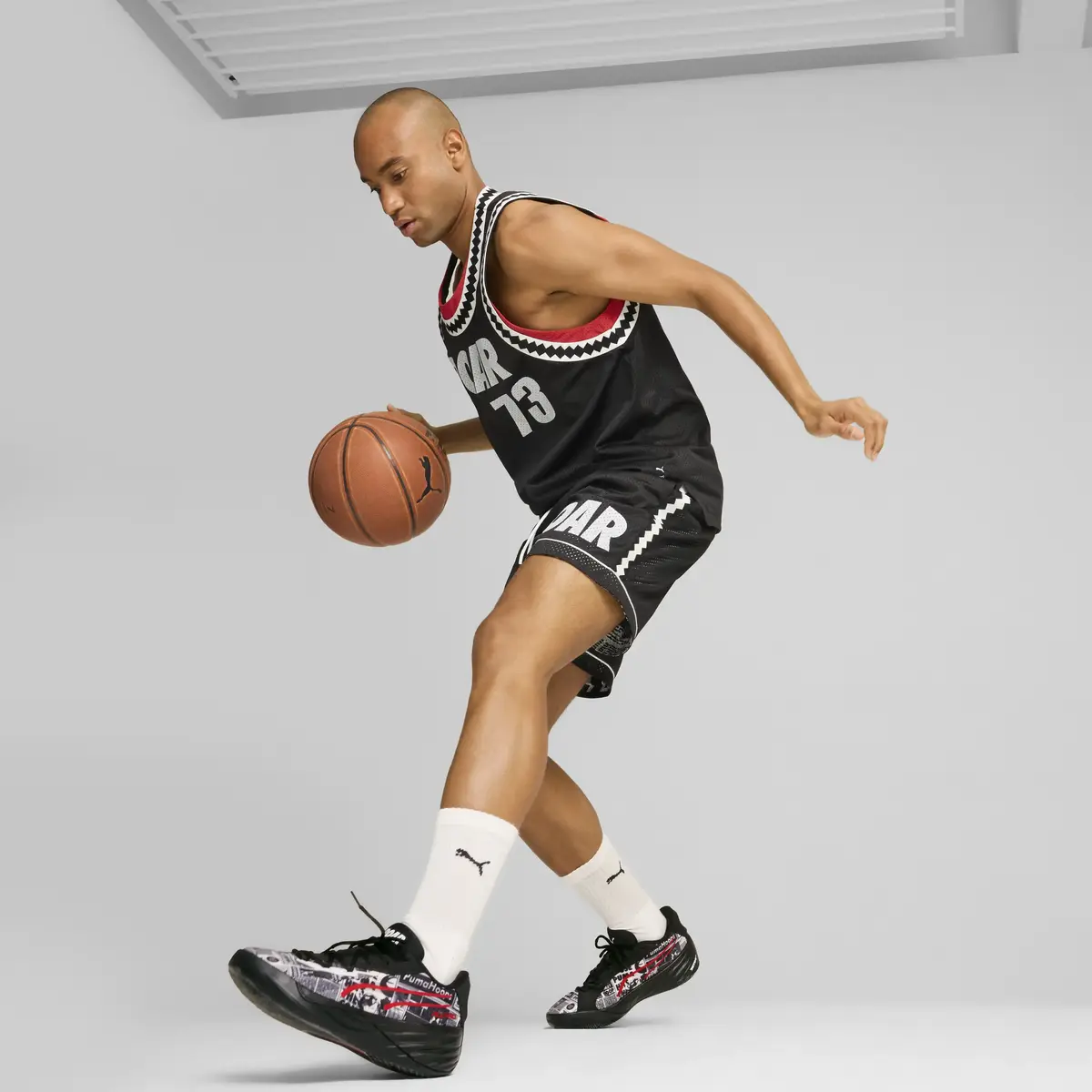 Puma All-Pro Nitro 2 Media Day Siyah Unisex Spor Ayakkabı & Sneaker