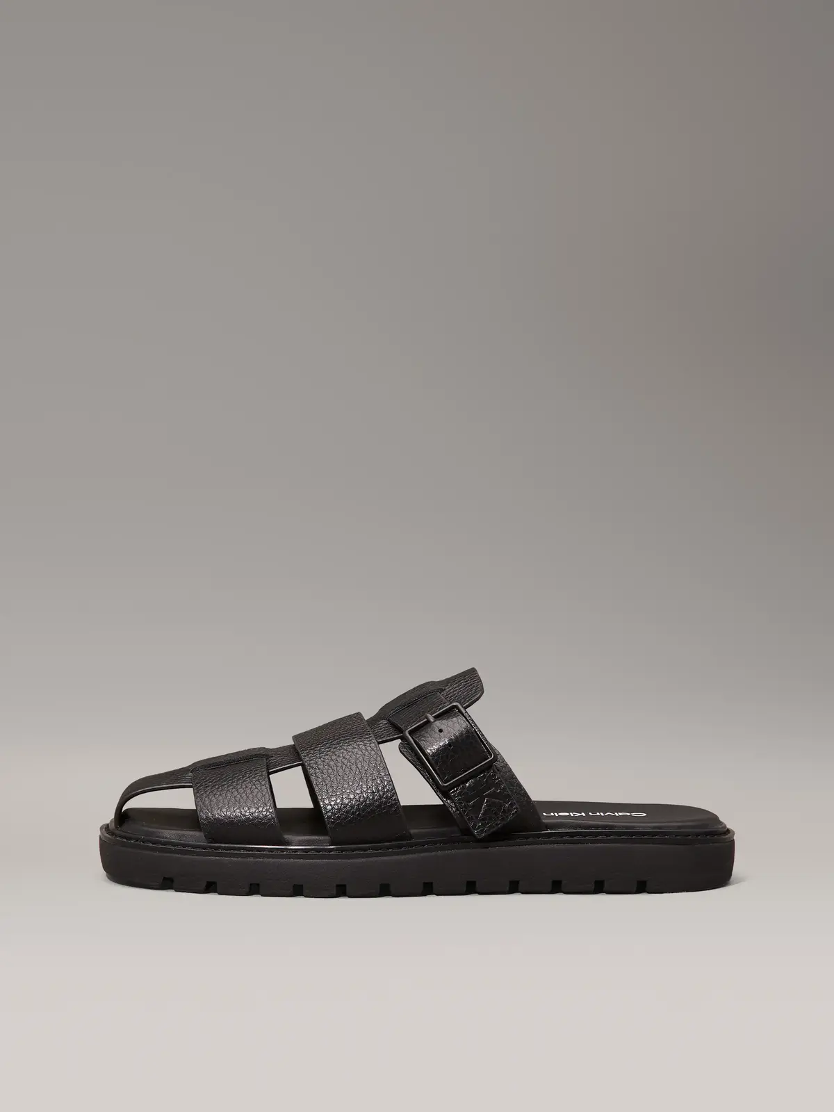 Calvin Klein SQ MOLDED SANDAL FIS, 0GJ Siyah Erkek Terlik