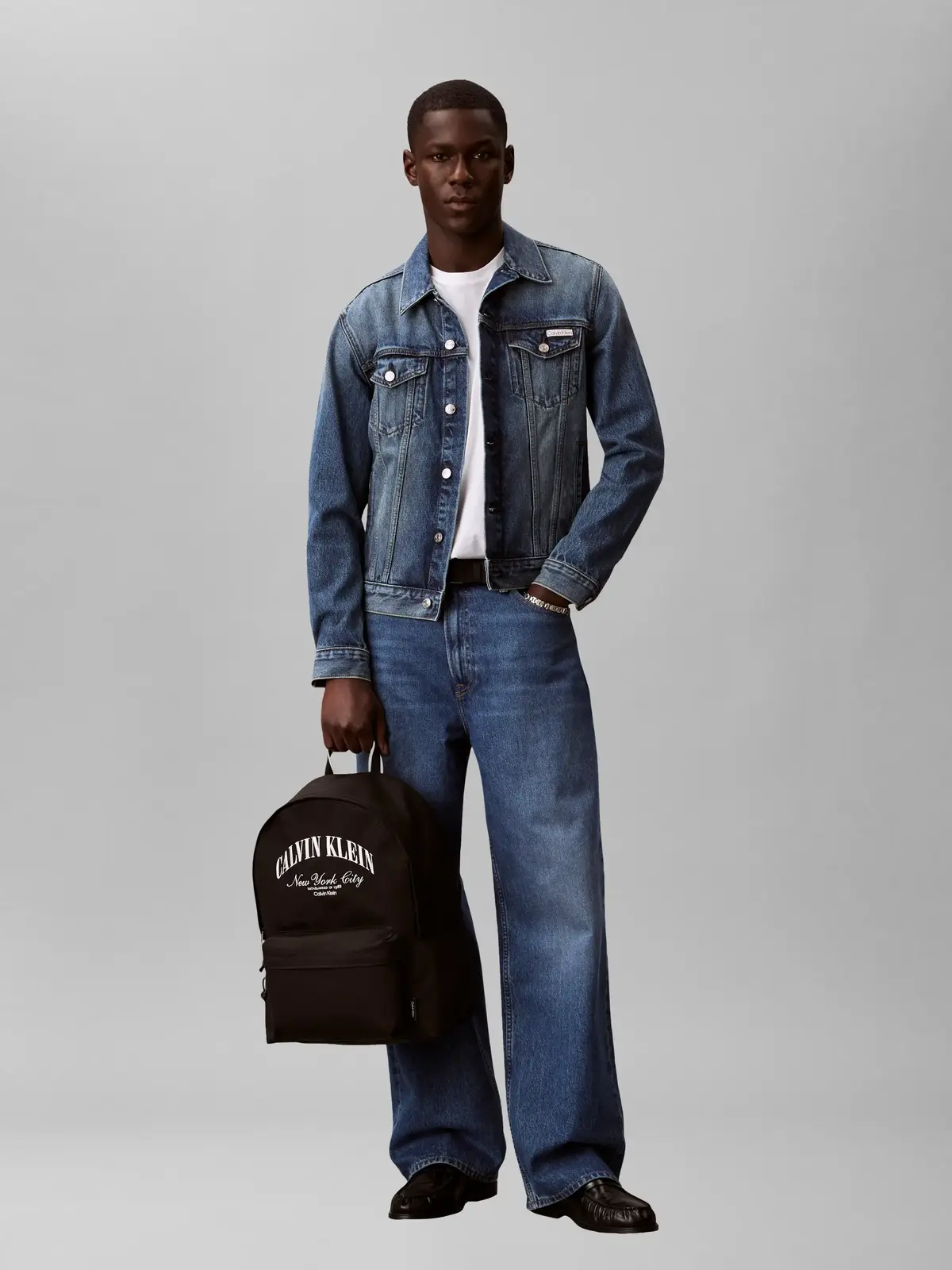 Calvin Klein GRAPHIC CAPSULE ROUN Siyah Sırt Çantası