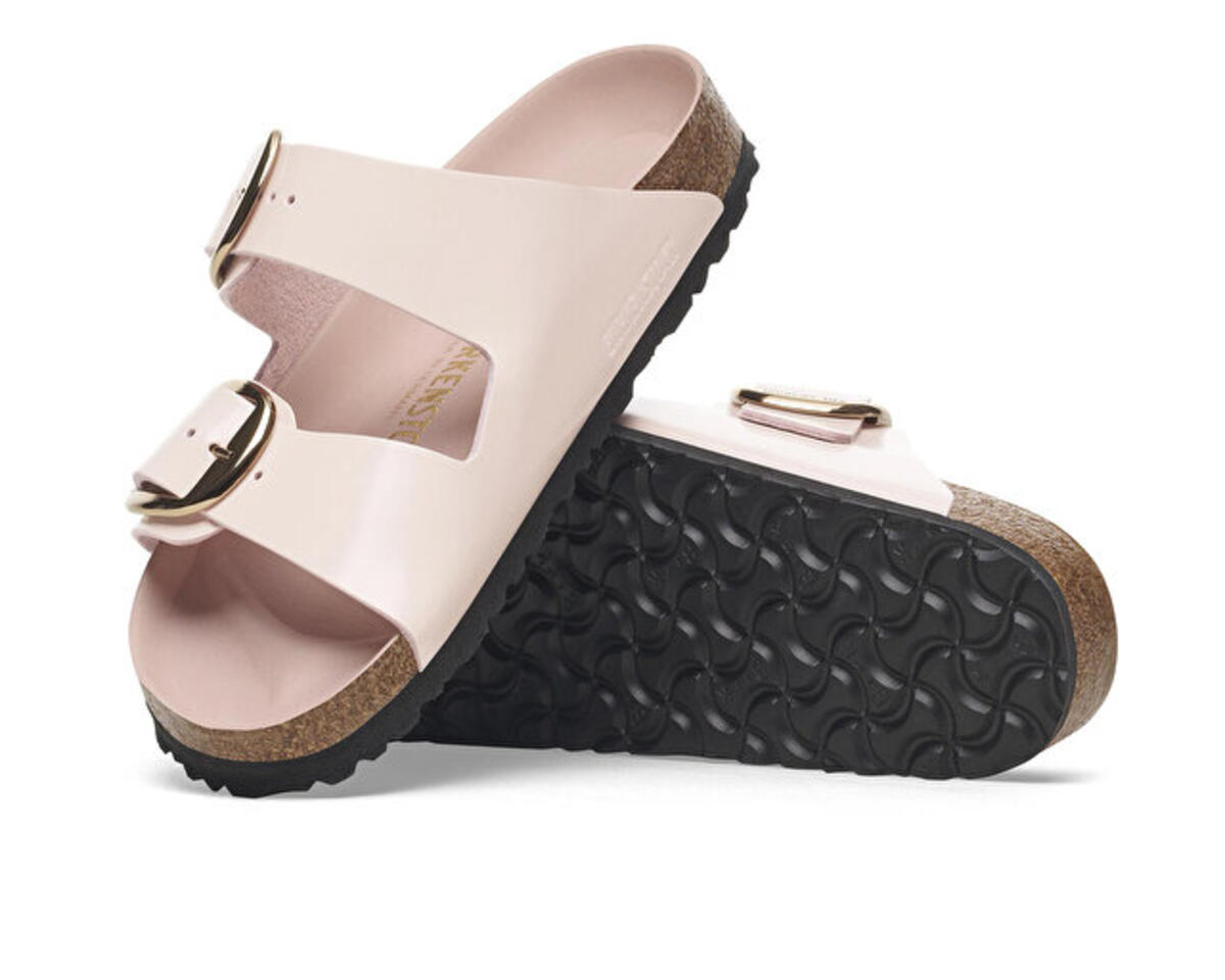 Birkenstock ARIZONA BIG BUCKLE NL HIGH SHINE Bej Kadın Terlik Birkenstock ARIZONA BIG BUCKLE NL HIGH SHINE Bej Kadın Terlik