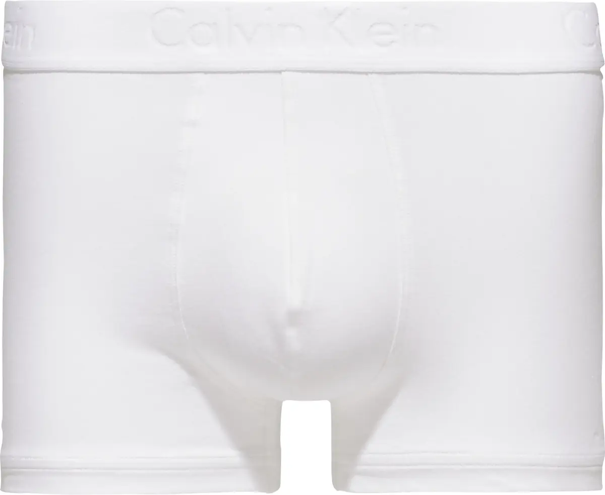 Calvin Klein TRUNK Erkek Beyaz Boxer