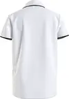 Calvin Klein MONOGRAM TIPPING FIT Erkek Beyaz Polo T-Shirt