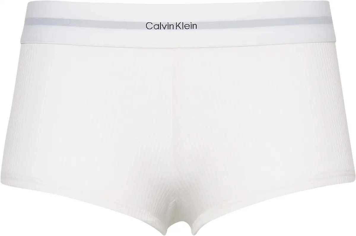 Calvin Klein BOYSHORT, 100 Beyaz Kadın Boxer