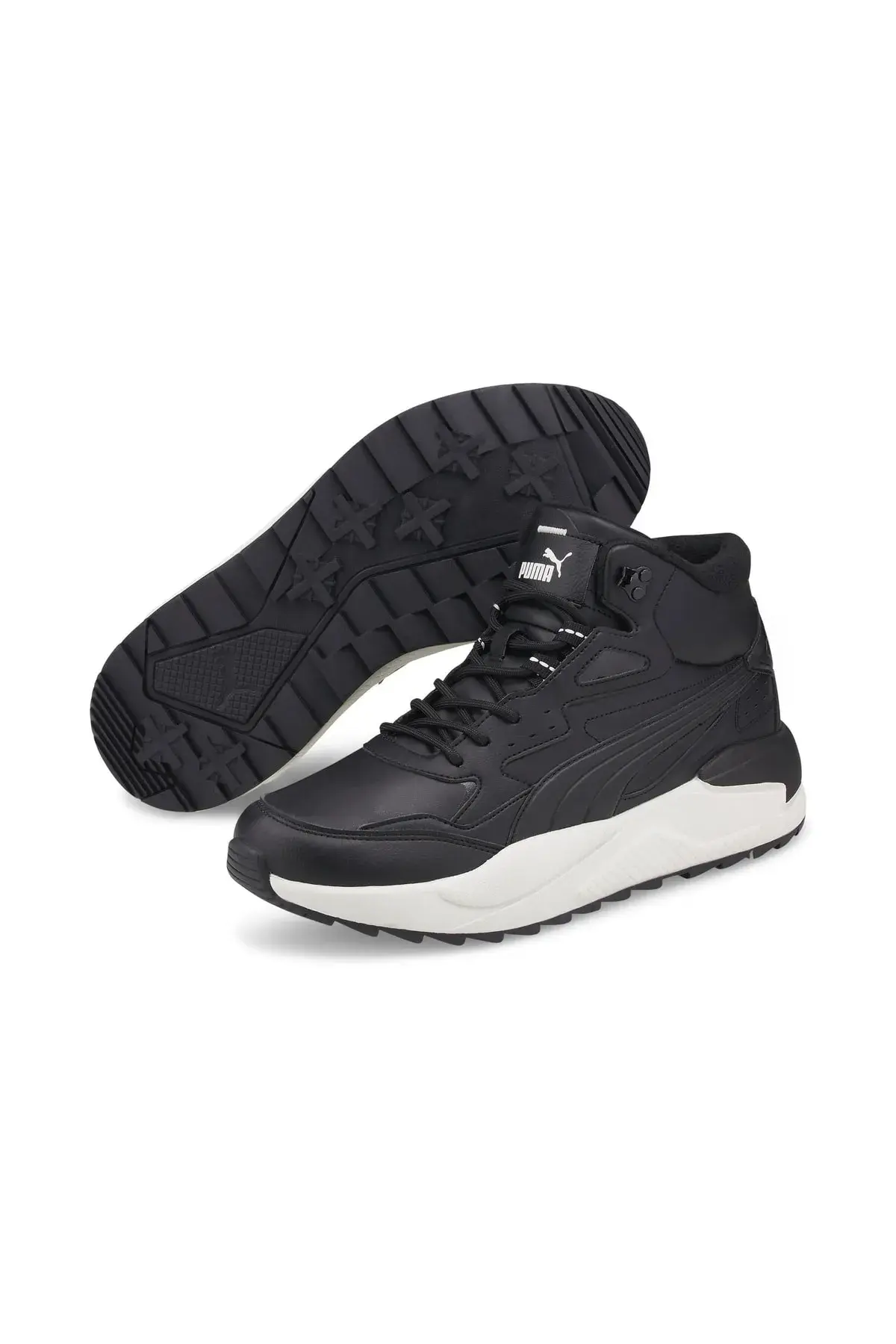 Puma X-Ray Speed Mid Wtr L Siyah Kadın Bilekli Günlük Spor Ayakkabı