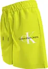 Calvin Klein GLOW IN THE DARK LOG Erkek Sarı Şort
