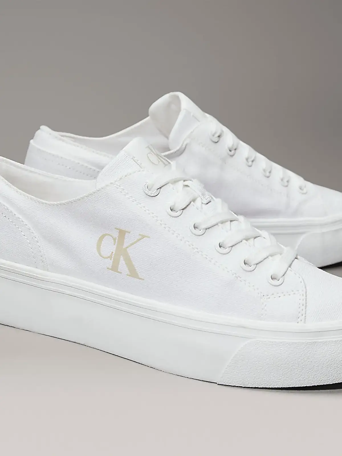 Calvin Klein Beyaz Kadın Spor Ayakkabı & Sneaker