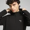 PUMA EVOSTRIPE Full-Zip Hoodie Siyah Erkek Fermuarlı Ceket