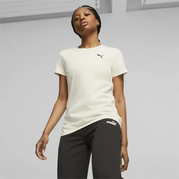 Puma BETTER ESSENTIALS Tee Bej Kadın T-Shirt