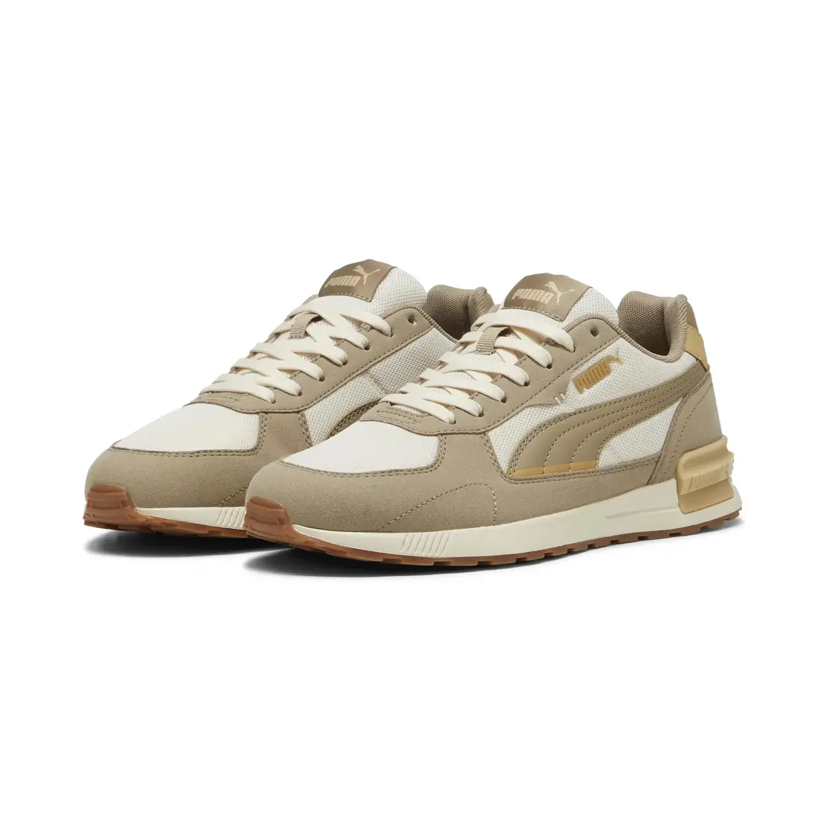 Puma Graviton Kırık Beyaz Erkek Günlük Spor Ayakkabı
