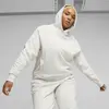 Puma INFUSE Relaxed Hoodie Gri Kadın Sweatshirt