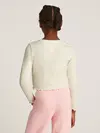 SLUB KNIT TOP LS, AEF