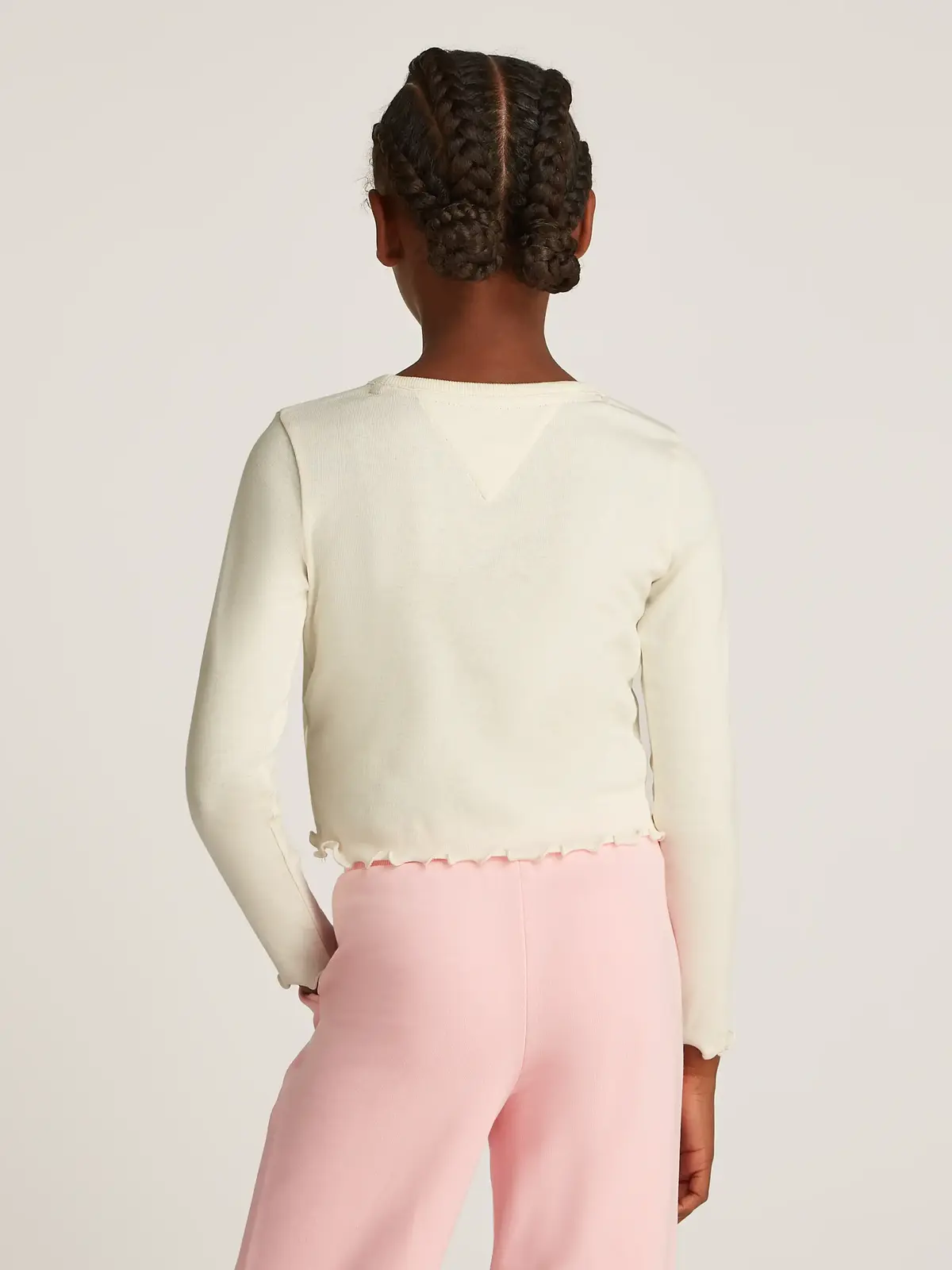SLUB KNIT TOP LS, AEF