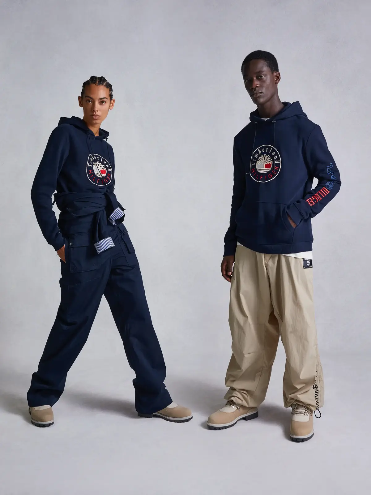 Tommy Hilfiger THxTBL RI LOGO HOODI Erkek Siyah Hoodie