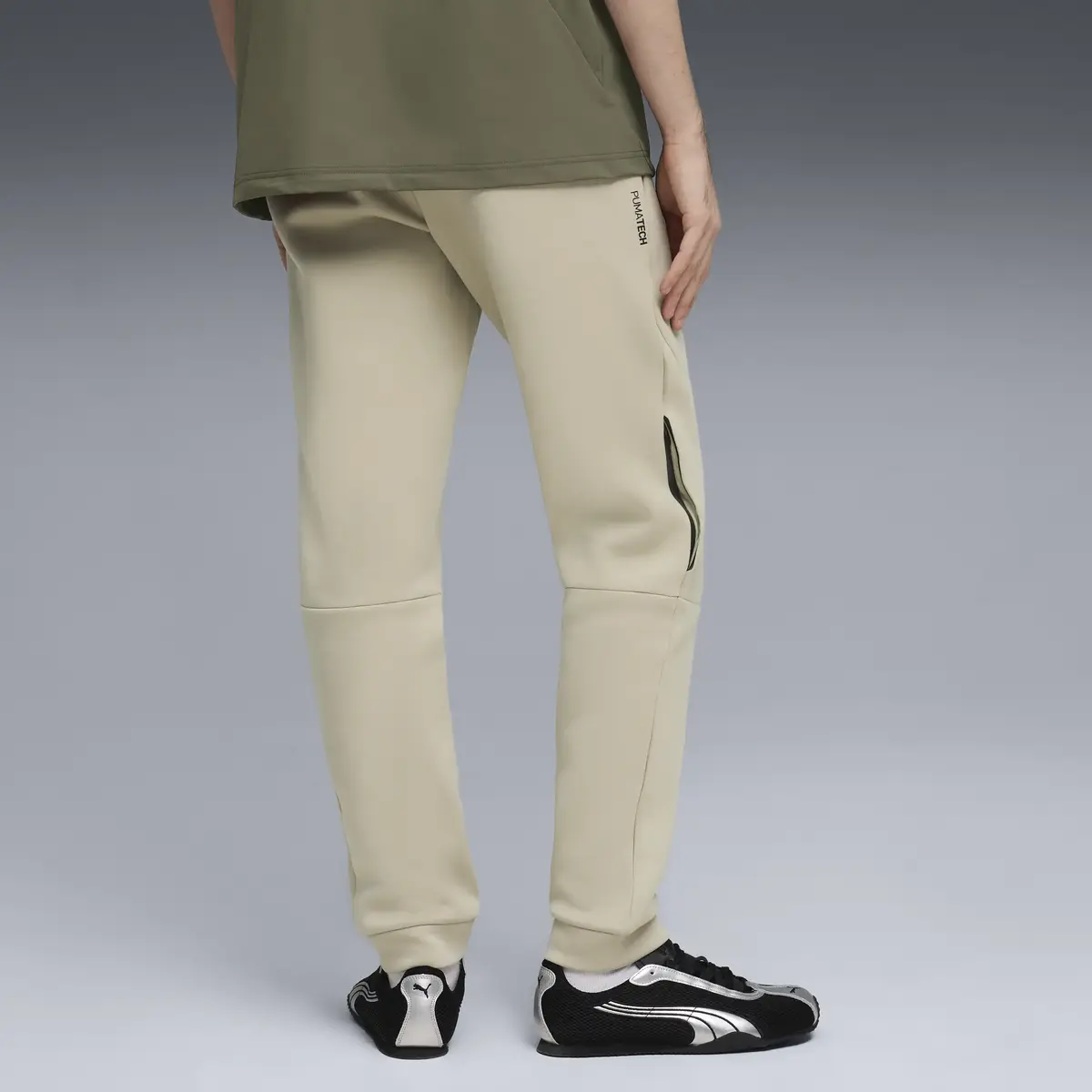 Puma PUMATECH Sweatpants DK cl Bej Erkek Eşofman Altı