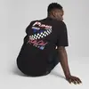 PUMA GRAPHICS Moto Relaxed Tee Siyah Erkek T-Shirt