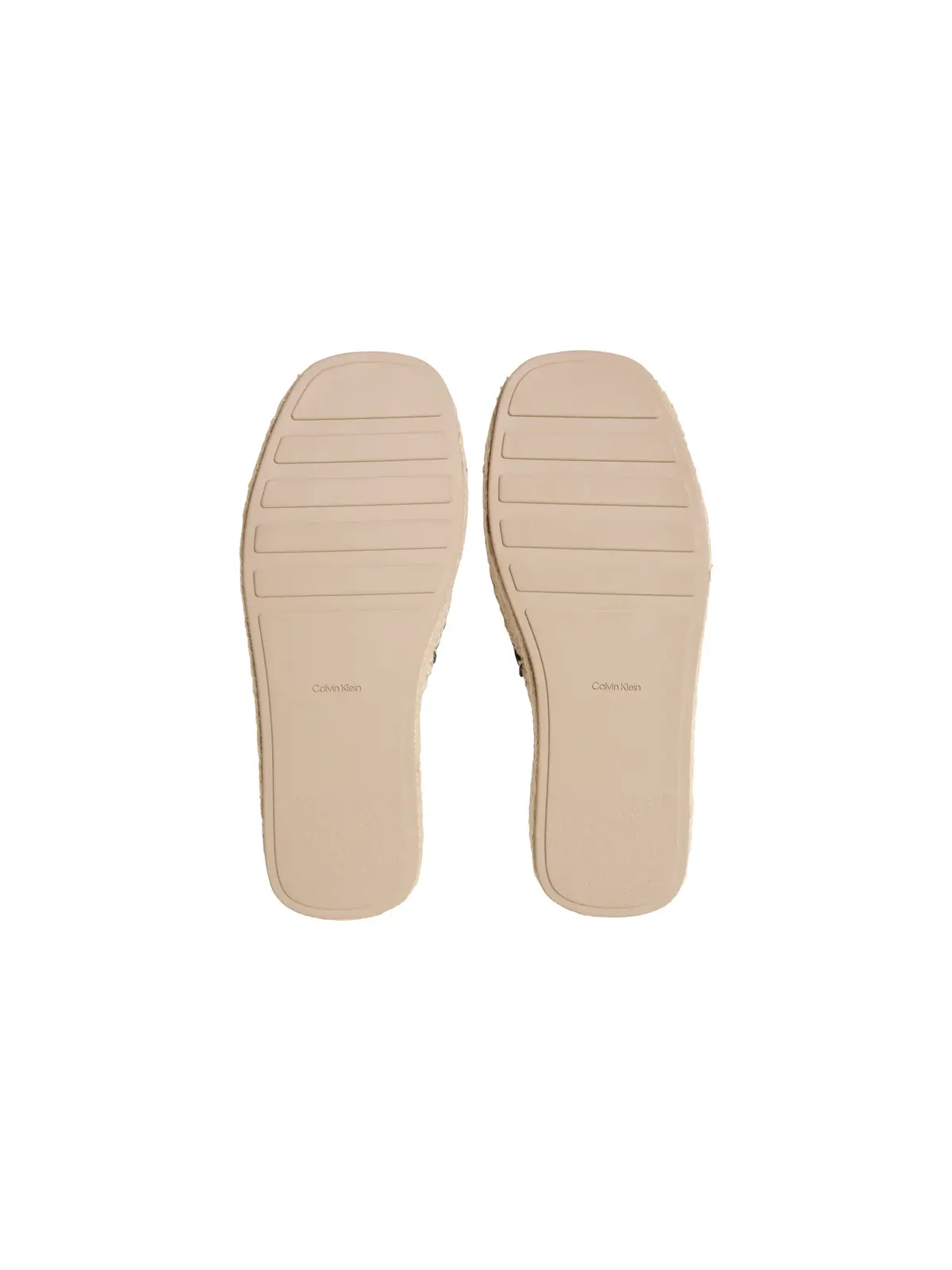 Calvin Klein FLATF ESPA MULE LTH Siyah Kadın Espadril Platform Deri Terlik