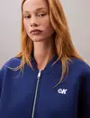 Calvin Klein A- OVERSIZED SCUBA ZIP BOMBER JA Mavi Kadın Ceket Calvin Klein A- OVERSIZED SCUBA ZIP BOMBER JA Mavi Kadın Ceket