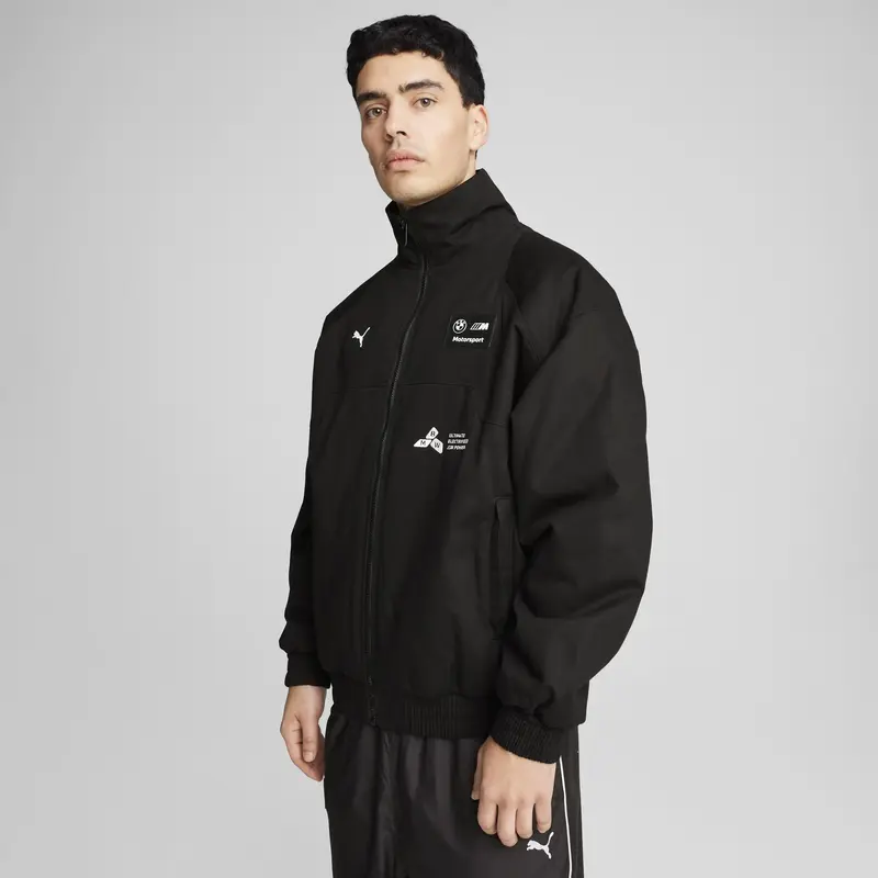 Puma BMW MMS STATEMENT JACKET Siyah Erkek Sweatshirt