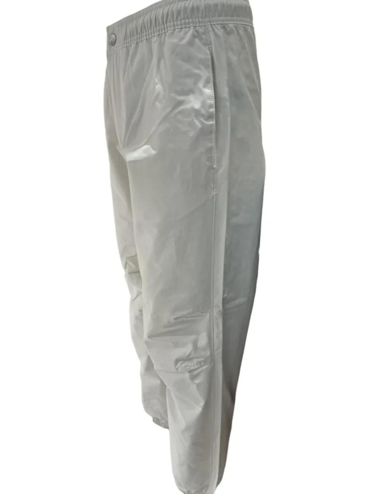 Calvin Klein COTTON NYLON PARACHU, GNA, S Beyaz Erkek Paraşüt Pantolon