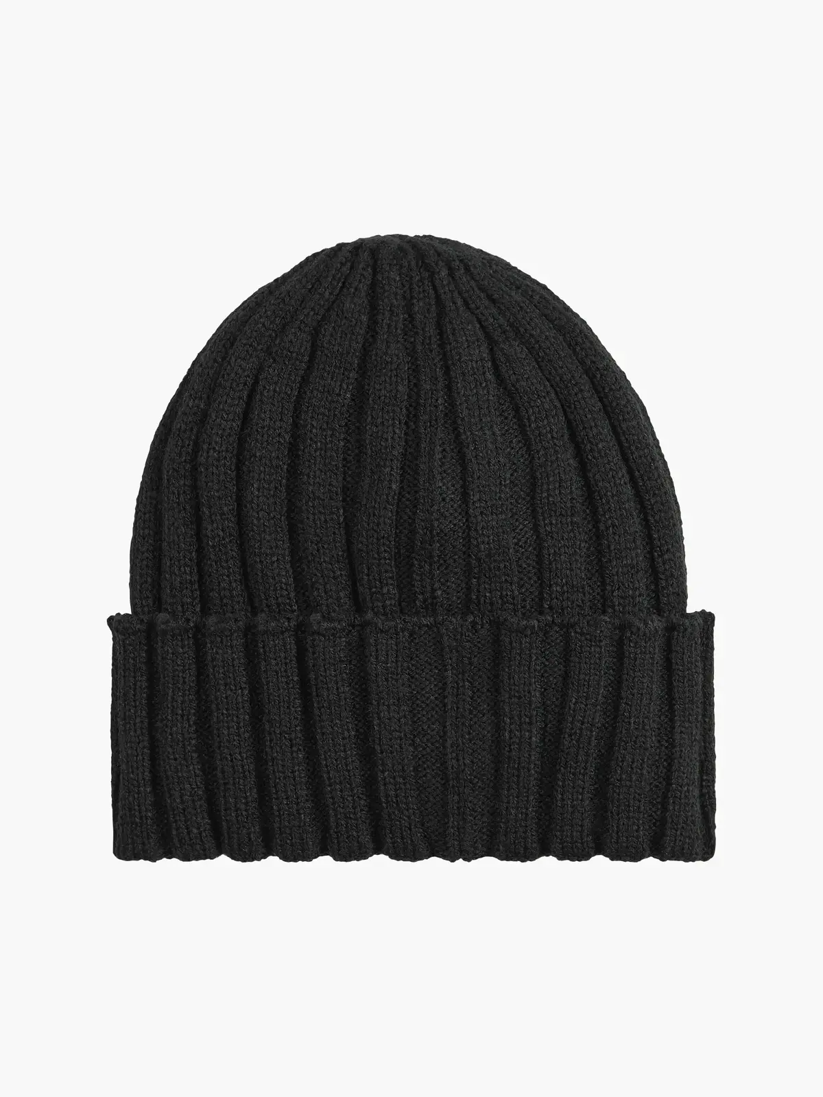 Calvin Klein MONOGRAM RIB BEANIE Erkek Siyah Bere