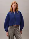 Calvin Klein A- OVERSIZED SCUBA ZIP BOMBER JA Mavi Kadın Ceket Calvin Klein A- OVERSIZED SCUBA ZIP BOMBER JA Mavi Kadın Ceket
