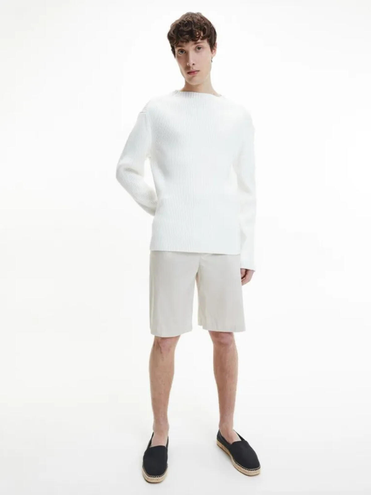 Calvin Klein ESPADRILLE CV NS, BEH Siyah Erkek Espadril