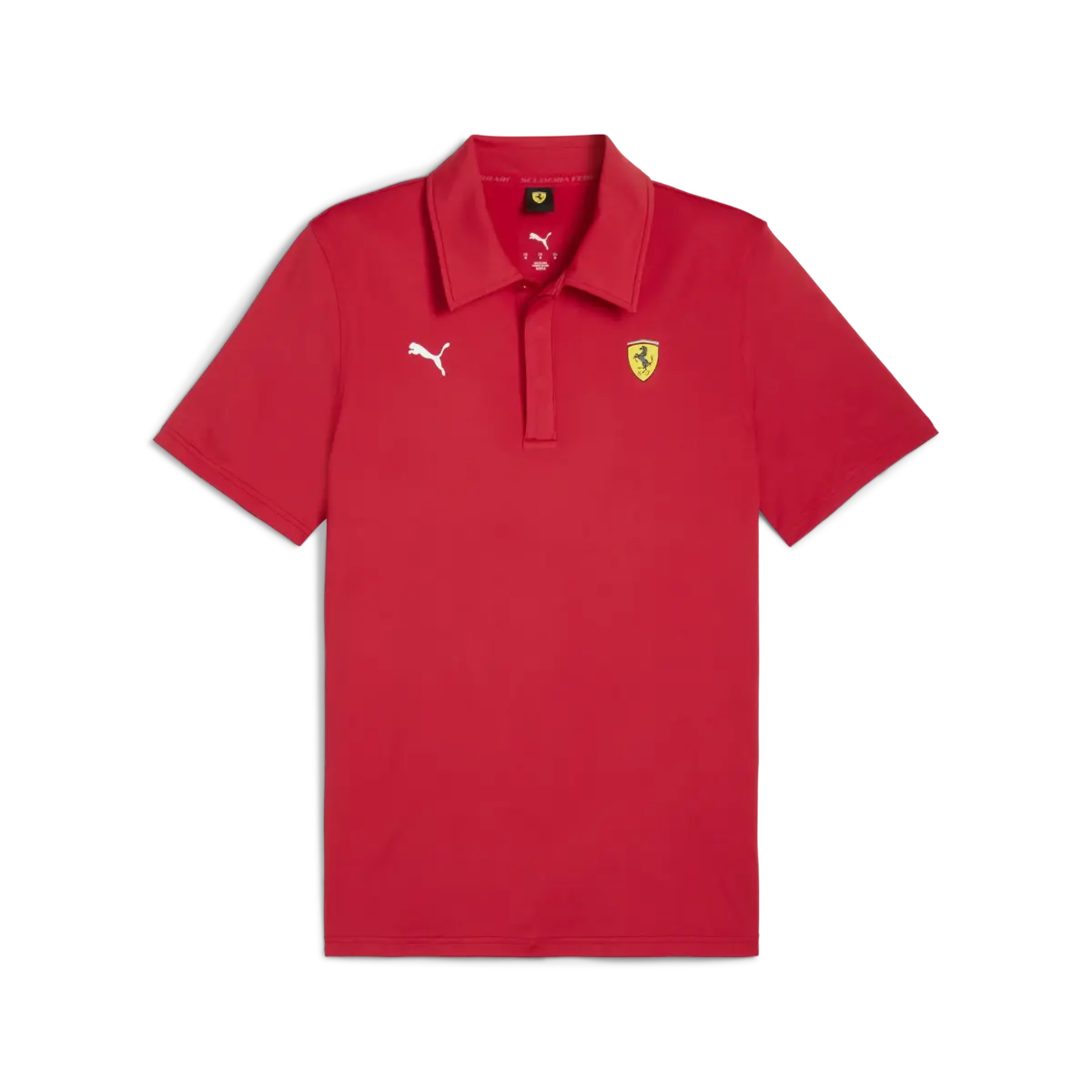 Puma Ferrari Sportswear CS Polo Kırmızı Erkek Polo T-Shirt