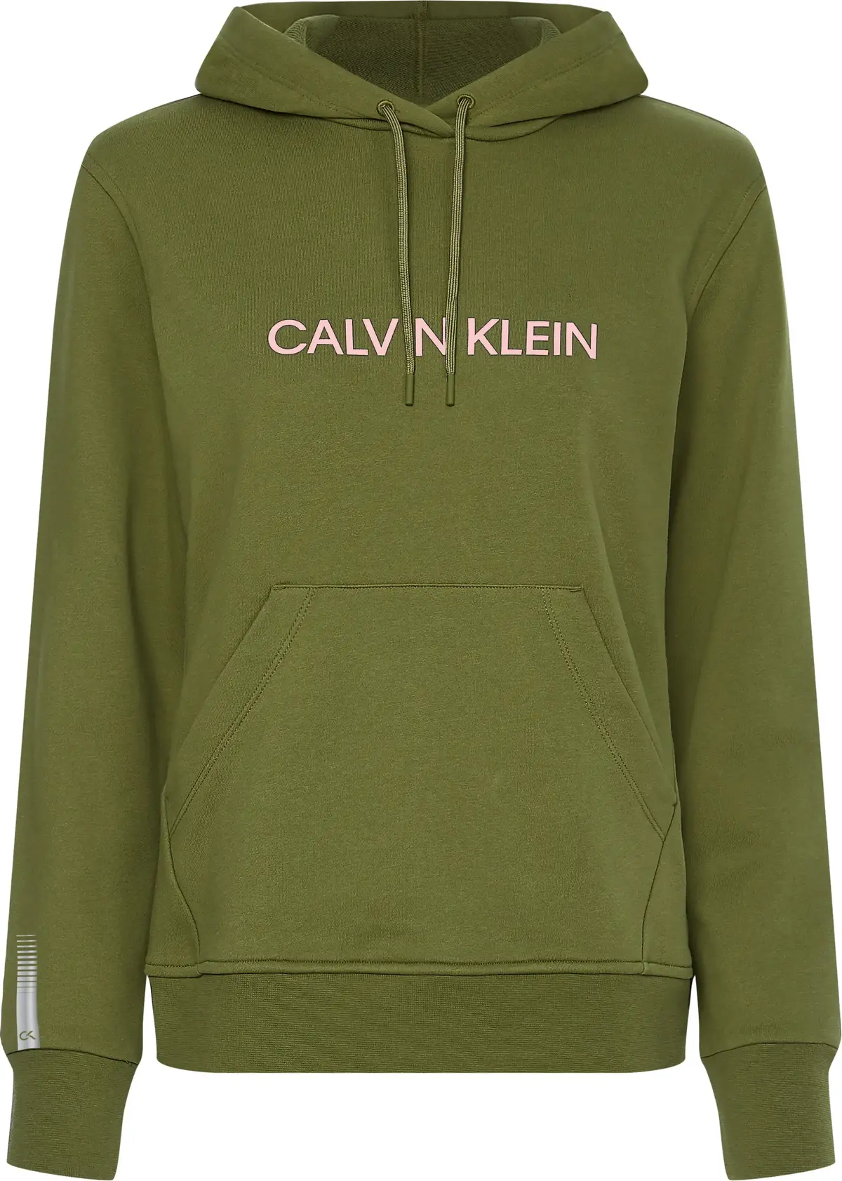 Calvin Klein PW - Hoodie Kadın Haki Hoodie