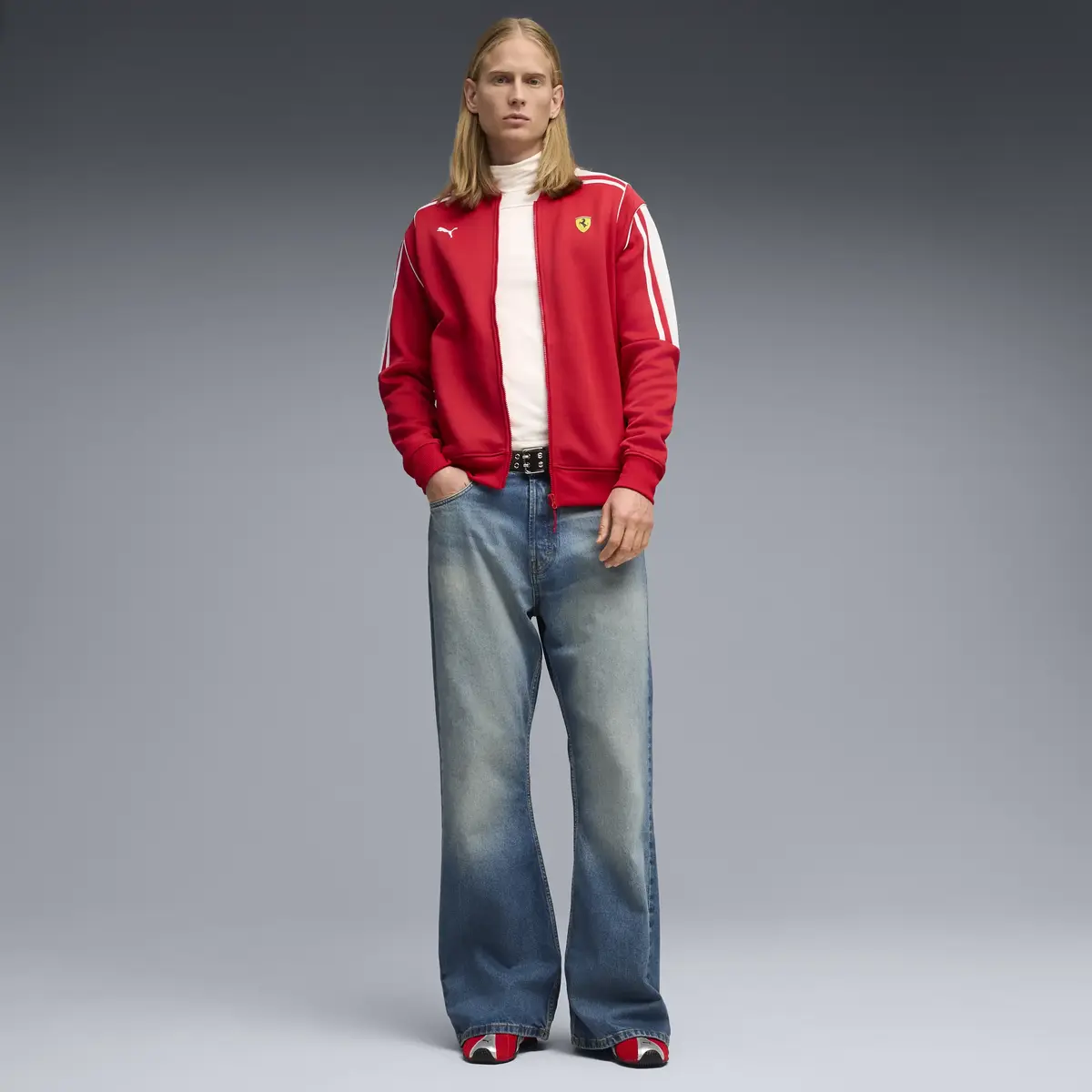 Puma Ferrari MT7 Track Jkt. Kırmızı Erkek Ceket