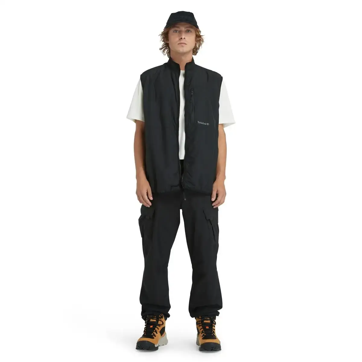 Timberland POLARTEC ULTRALIGHT PACKABLE VEST Siyah Erkek Yelek