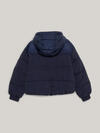 Tommy Hilfiger NEW YORK PUFFER JACK Kadın Siyah Şişme Mont