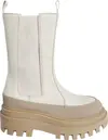 Calvin Klein FLATFORM CHELSEA BOO Kadın Bej Bot