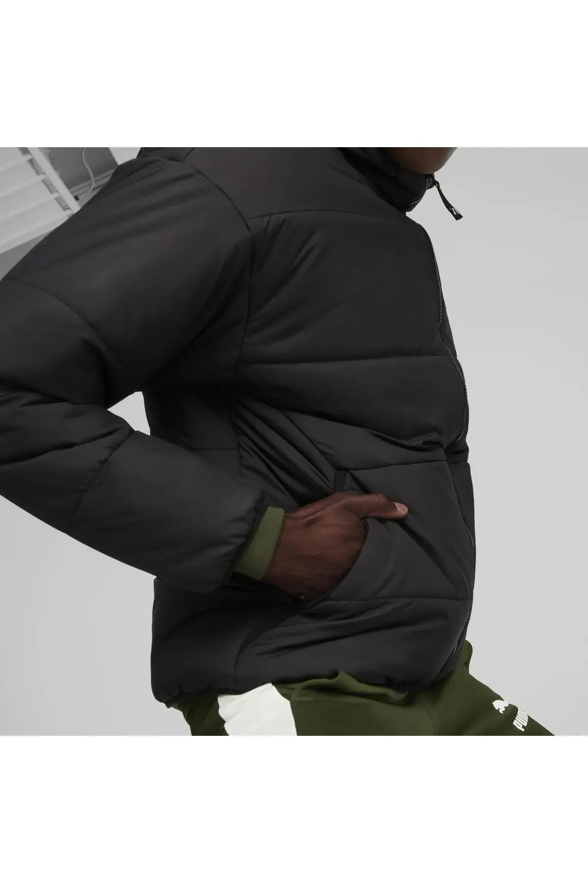 Puma Classics Padded Jacket Siyah Erkek Kapüşonlu Mont