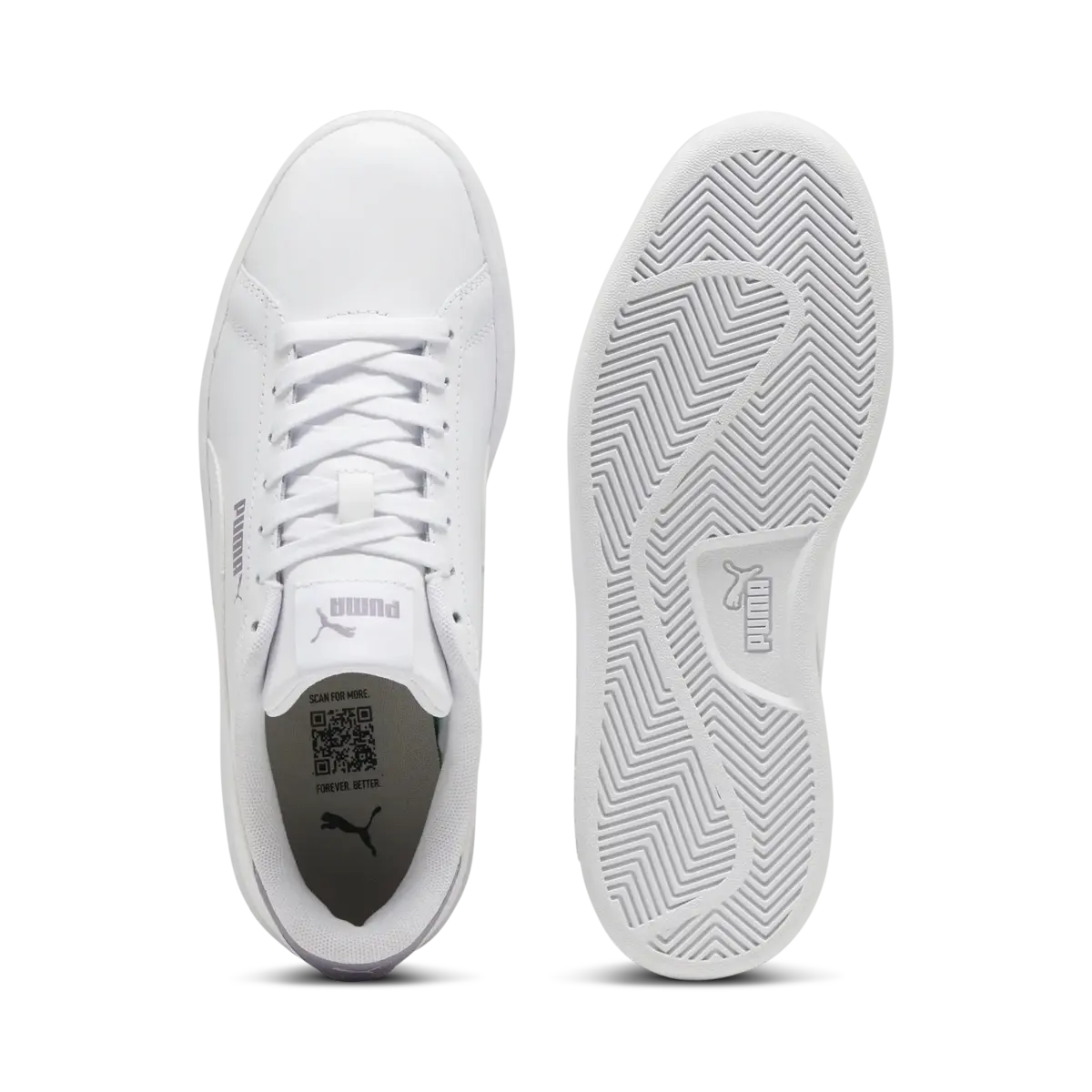 Puma Puma Smash 3.0 L Beyaz Unisex Günlük Spor Ayakkabı