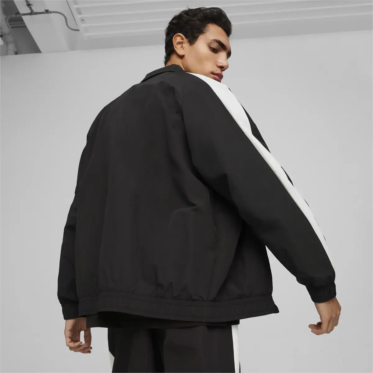 Puma T7 Oversized Track Jacket Siyah Unisex Ceket