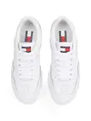 Tommy Hilfiger THE GREENWICH LEATHE Beyaz Kadın Spor Ayakkabı & Sneaker