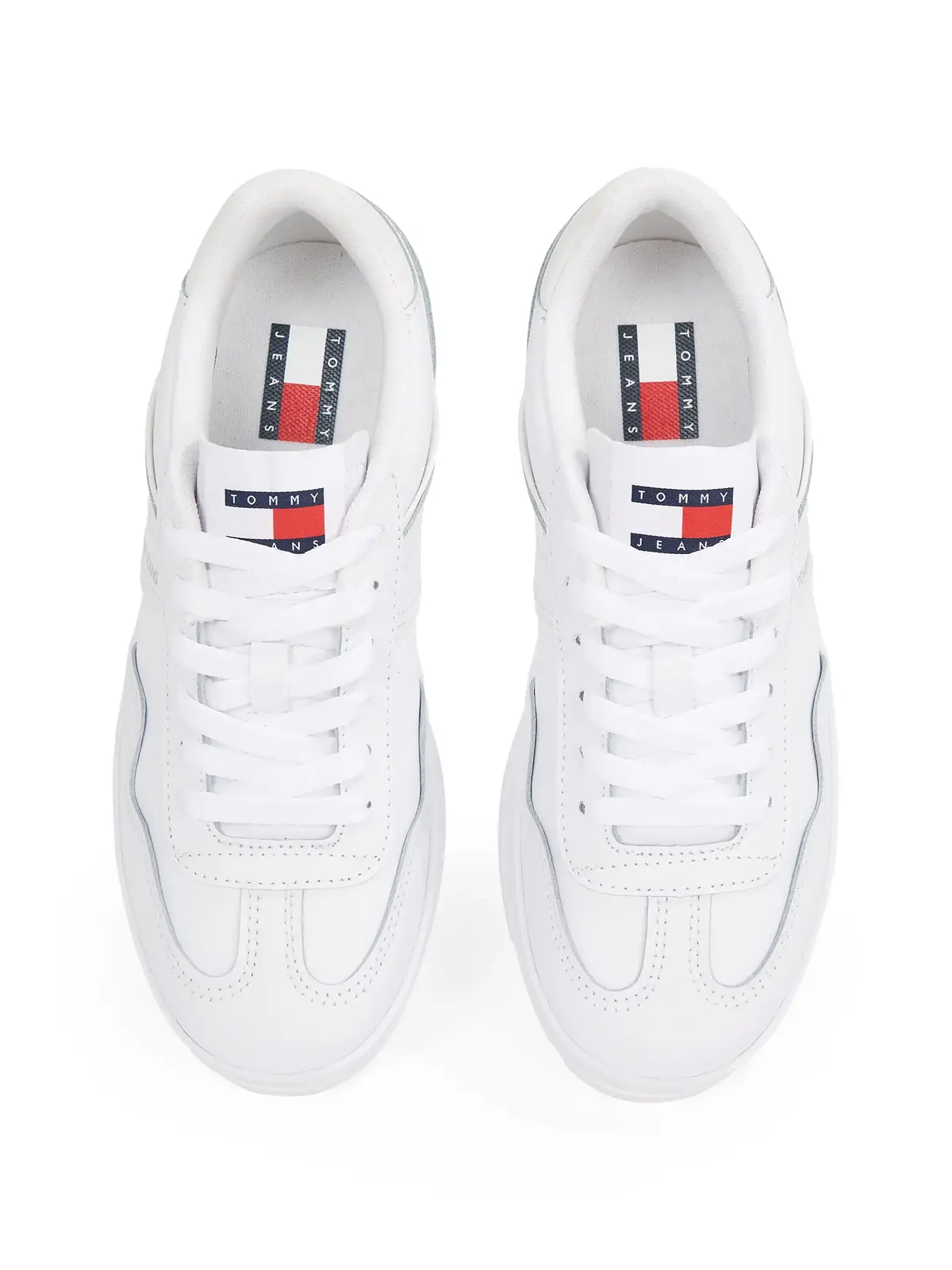 Tommy Hilfiger THE GREENWICH LEATHE Beyaz Kadın Spor Ayakkabı & Sneaker