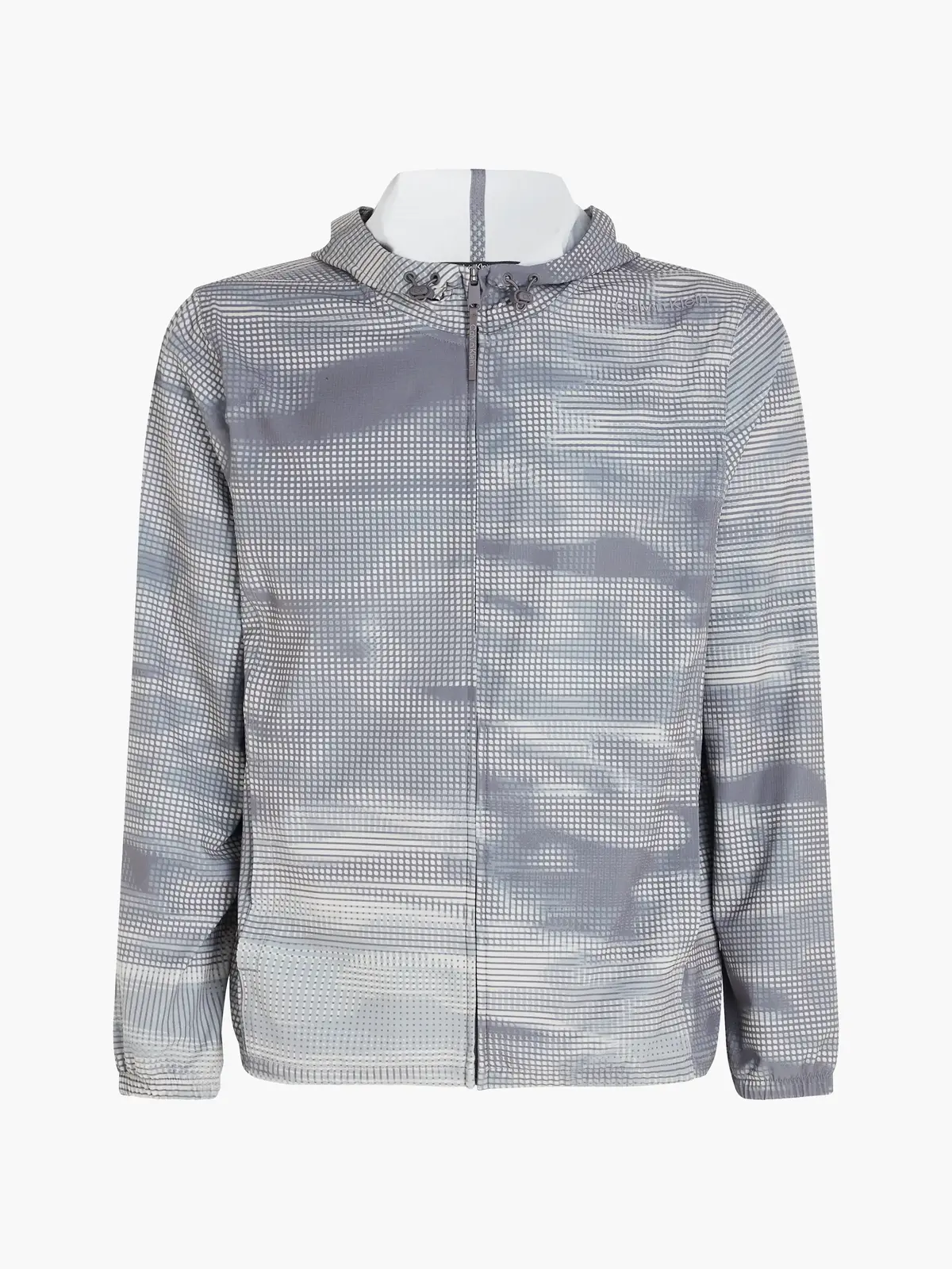 Calvin Klein WO - WIND JACKET Erkek Gri Mont