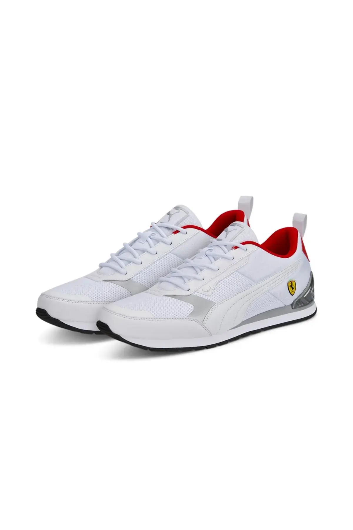 Puma Ferrari Track Racer Beyaz Erkek Günlük Spor Ayakkabı