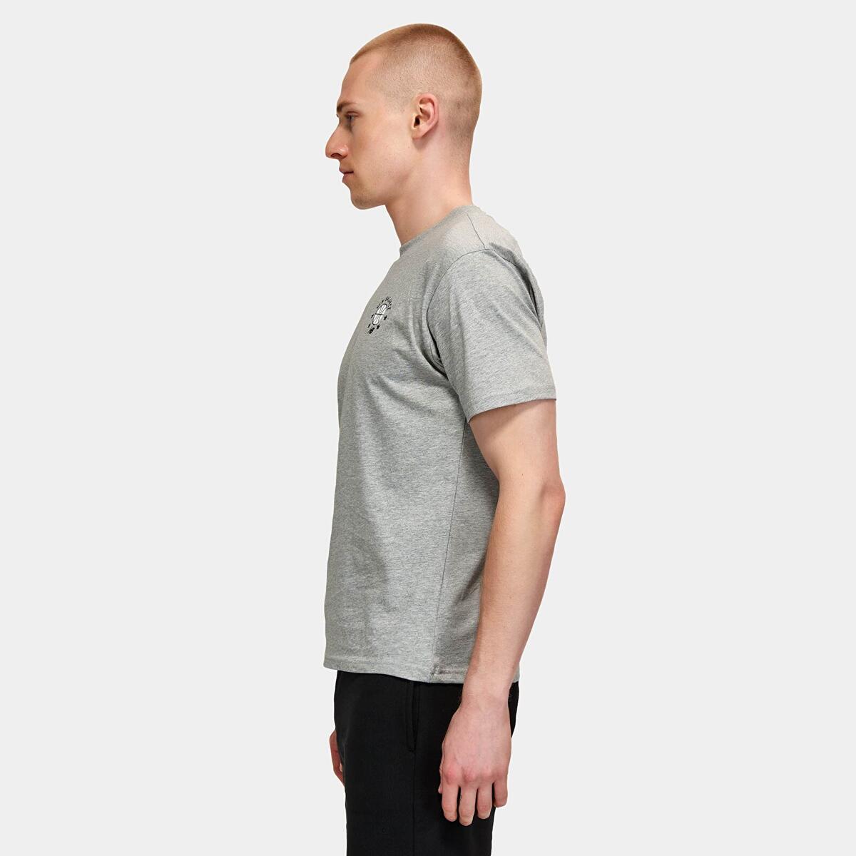 New Balance MNT1411 Erkek Gri T-Shirt