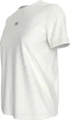 Calvin Klein WOVEN LABEL REGULAR, YAF Beyaz Kadın T-Shirt & Polo