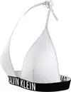 Calvin Klein TRIANGLE-RP Kadın Beyaz Bikini Üstü