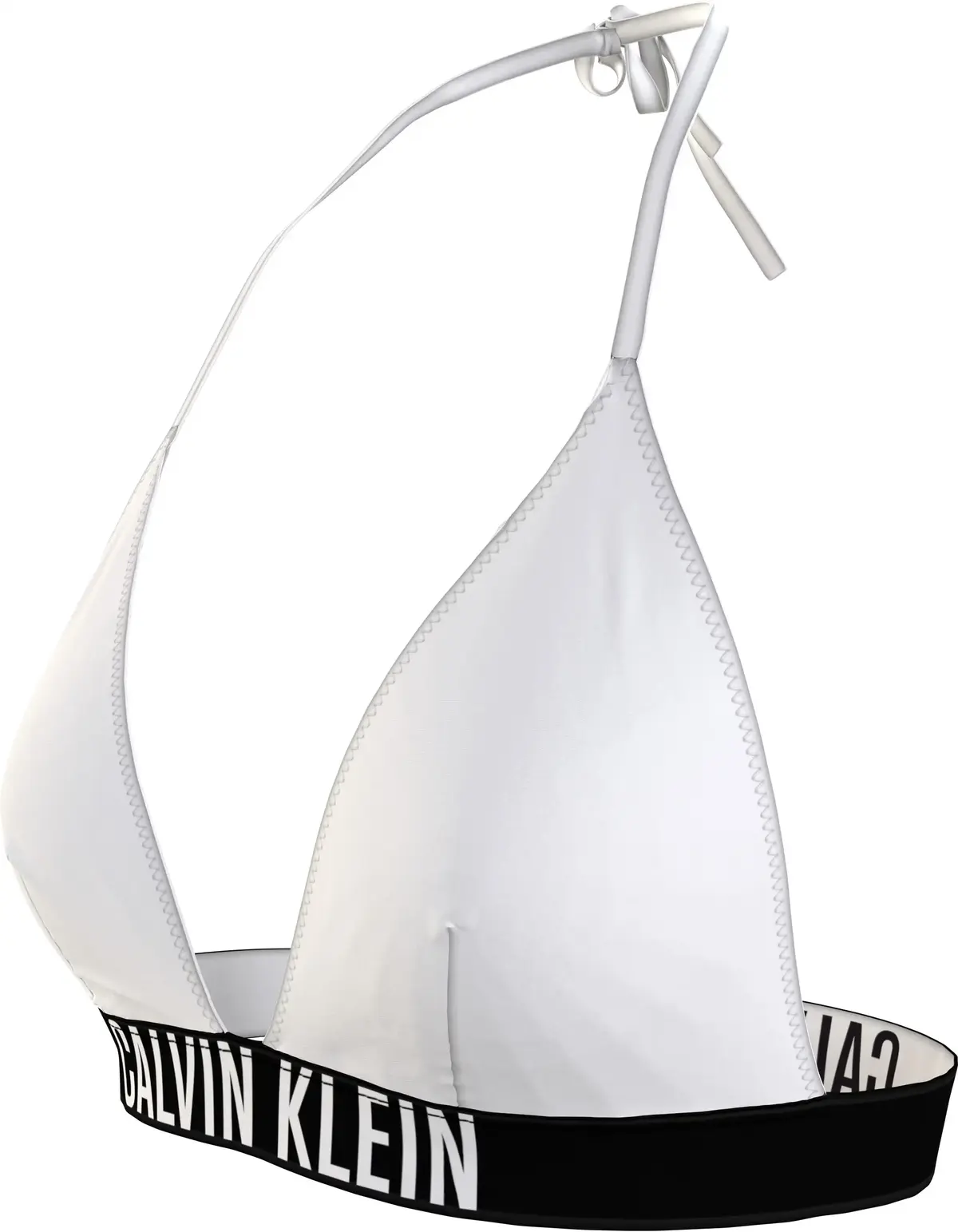 Calvin Klein TRIANGLE-RP Kadın Beyaz Bikini Üstü