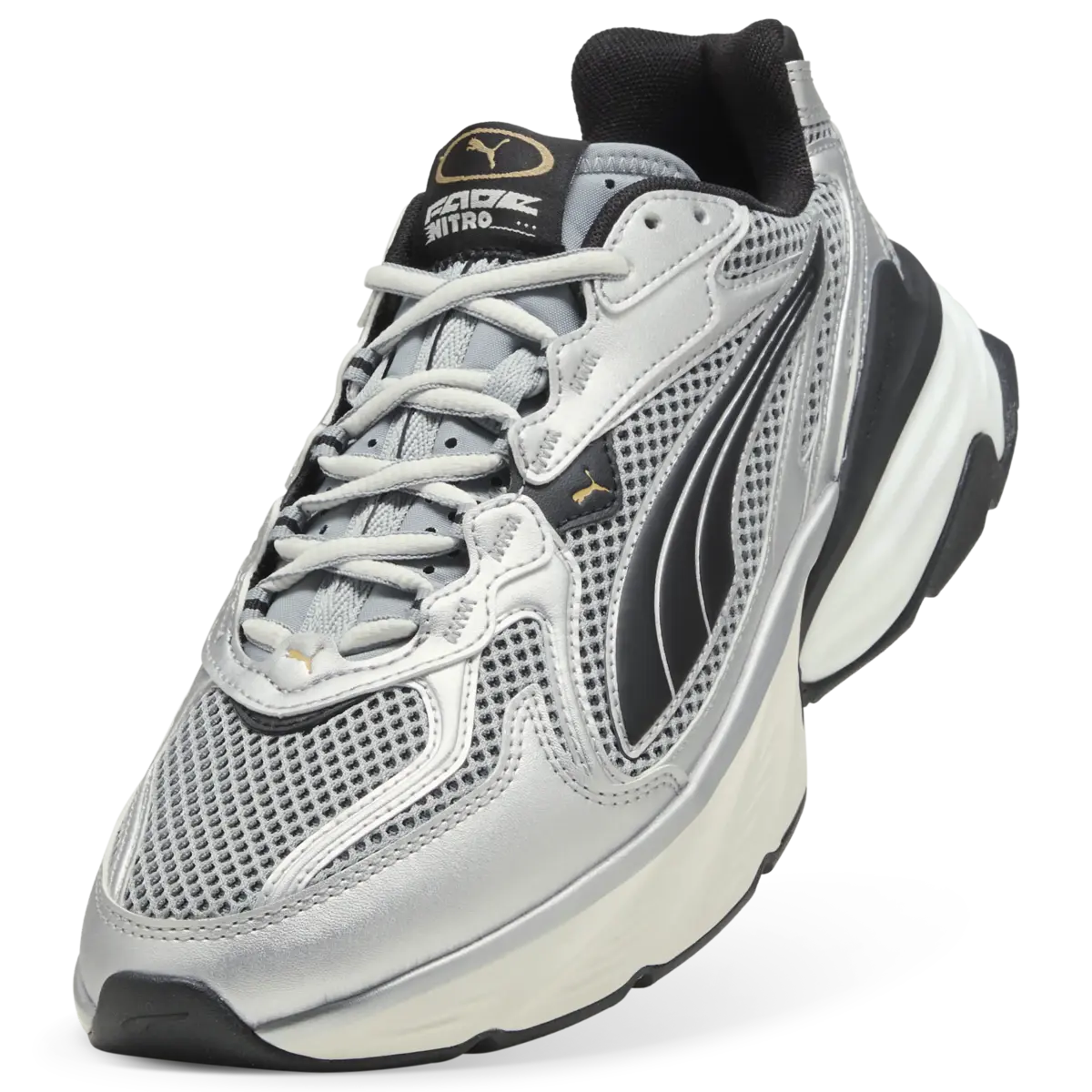 Puma Fade Nitro LS Gri Spor Ayakkabı