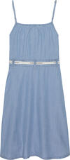 Calvin Klein STRAPPY DENIM MIDI D Kadın Mavi Elbise